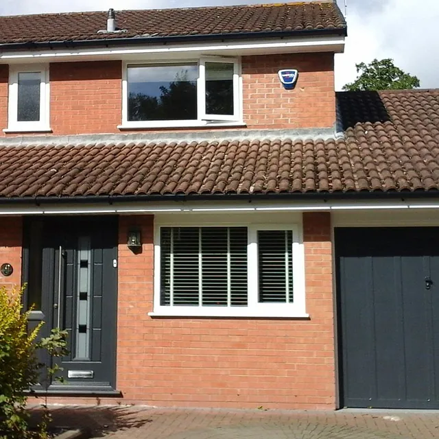 New front door installed on a residential home