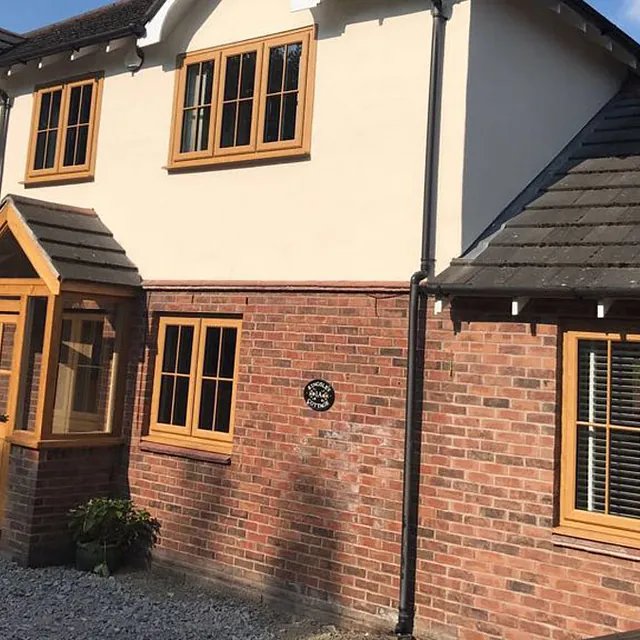 A house our team full fitted new windows in